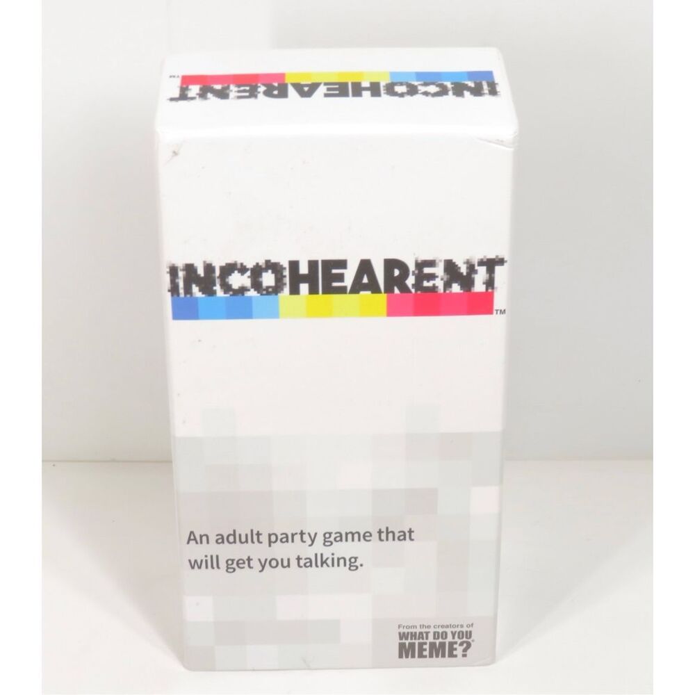 Incohearent Card Game Adult Party Game Kink Pop Culture